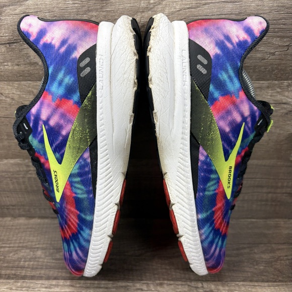 Brooks Launch 8 Red Purple Blue Womens US Size 9 1203451B011 Running Shoes - Picture 7 of 10